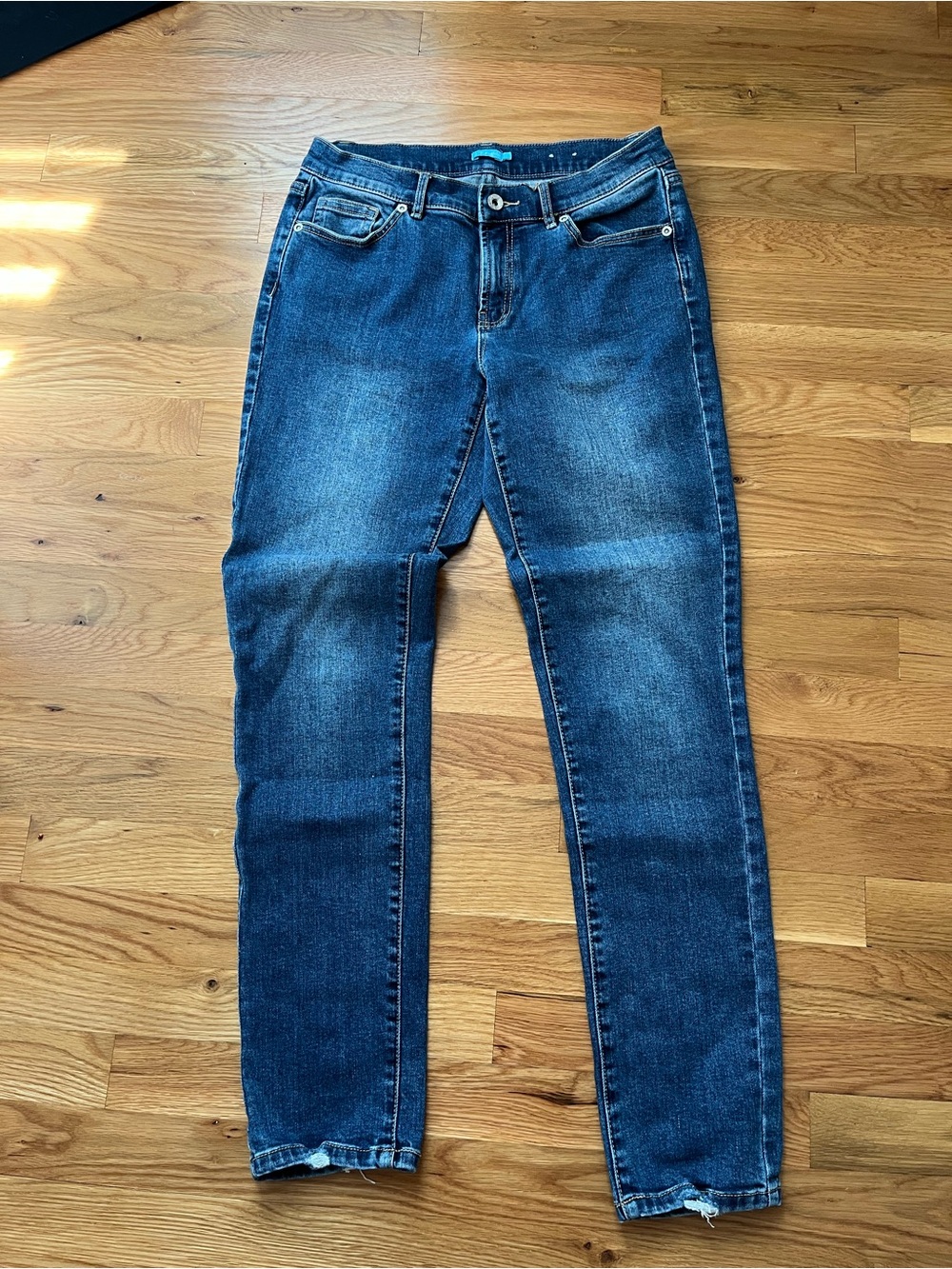 J McLaughlin  Dark Wash Slim Jeans - Blue 6